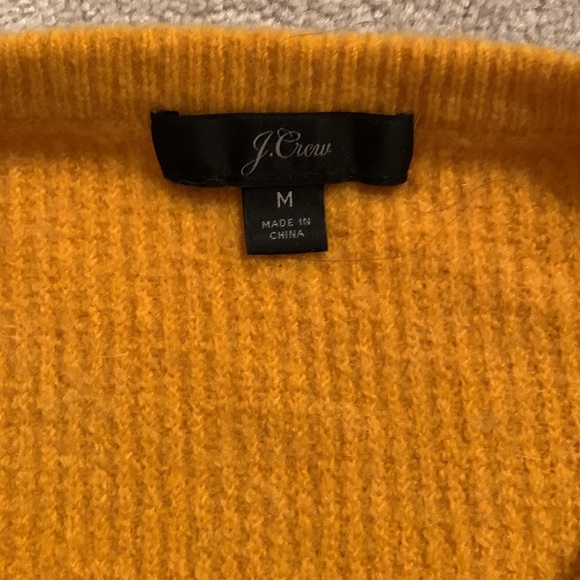 Jcrew high low waffle sweater in super soft yarn - Picture 2 of 5